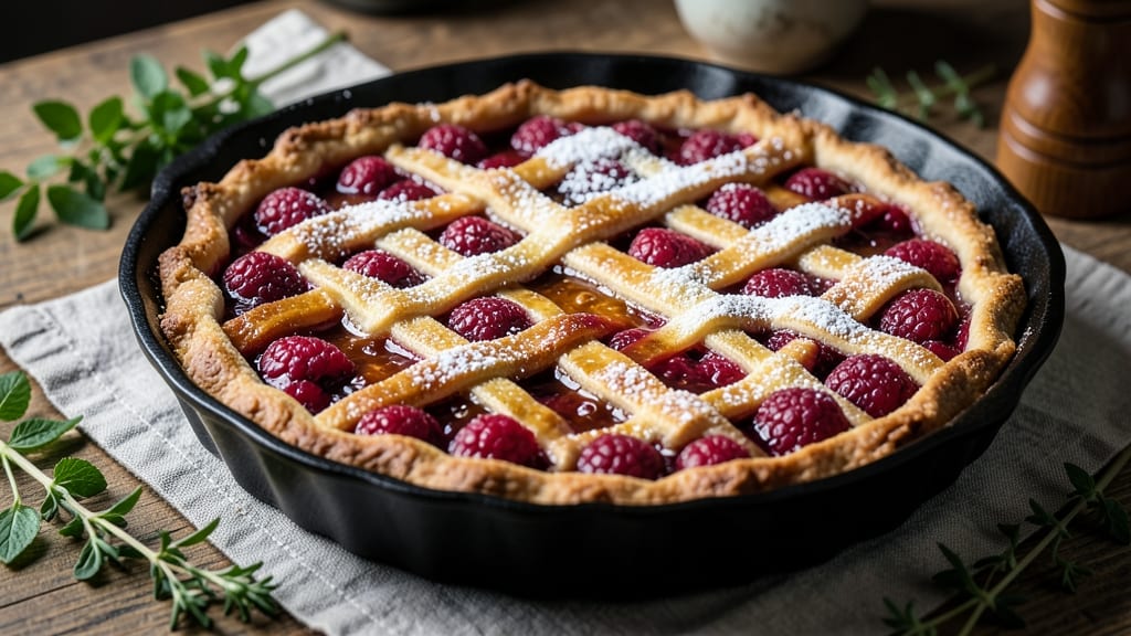 Amish Raspberry Pie Recipe: Homestyle Crust and Bursting Berries