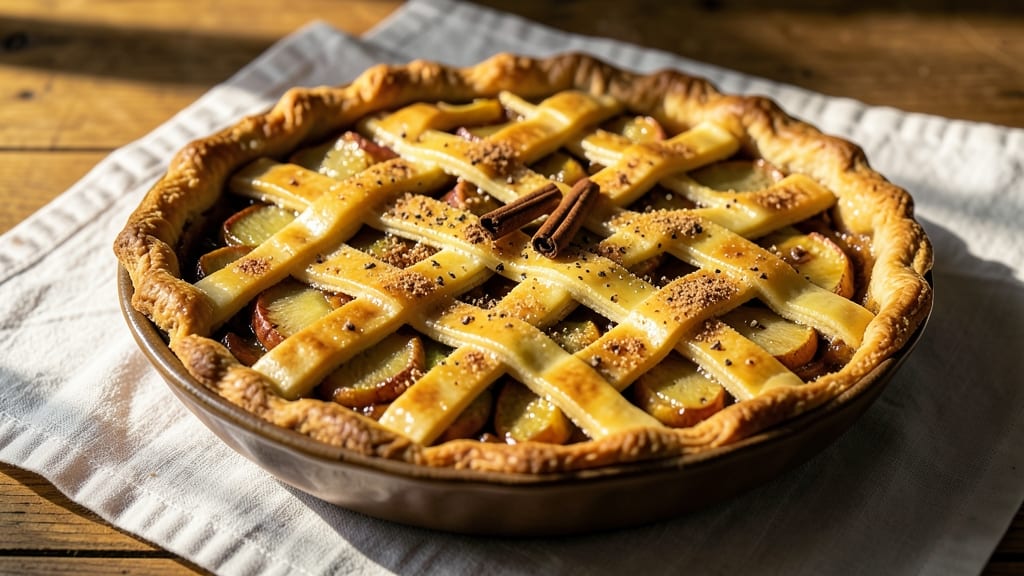 Southern Apple Pie Recipe From Scratch: Homemade Lattice Crust With Foil-Sealed Filling Secrets