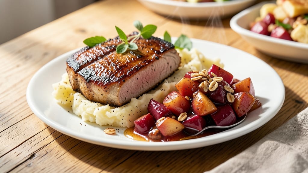 Pork Chops and Apple Pie Filling Recipe: Savory-Meet-Sweet One-Pan Harmony