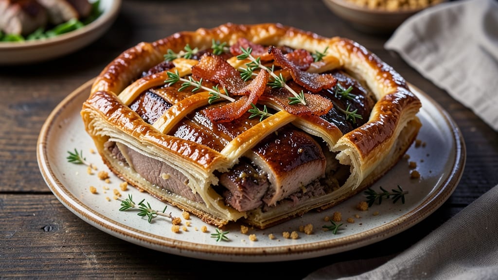 Roast Pork Pie Recipe: Golden Crust Locks in Savory Gravy Heat