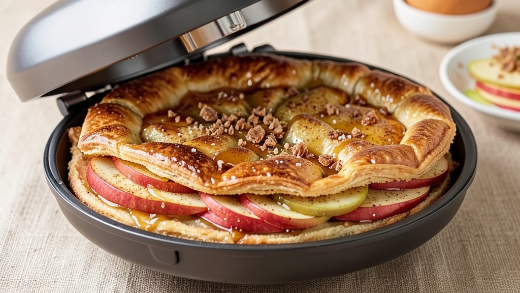 Sandwich Maker Apple Pie Recipe: Buttery Lattice Crunch With Foil-Sealed Perfection