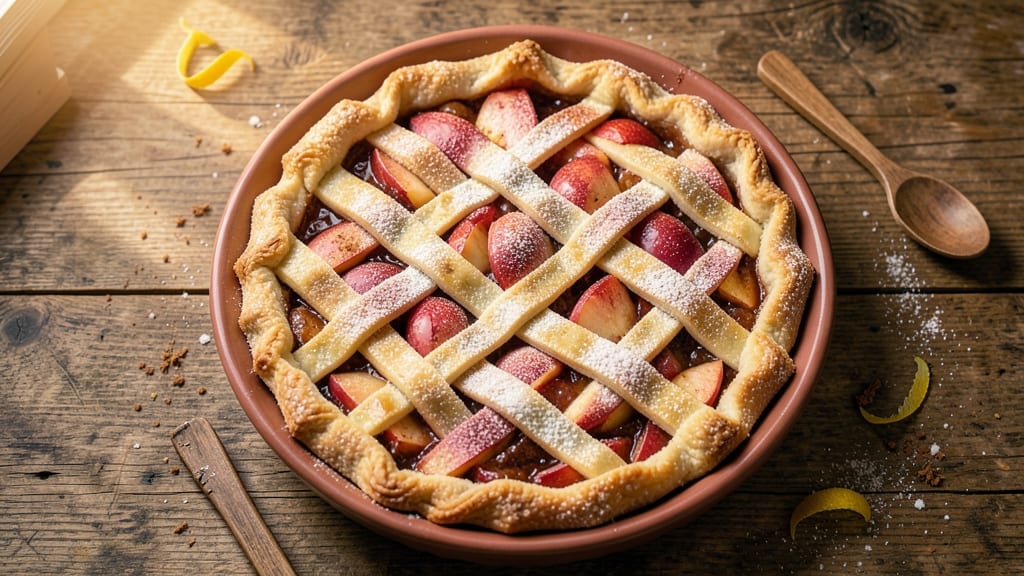 Pink Adobe Apple Pie Recipe: Smoky Chili-Spiced Crust Meets Caramelized Fruit
