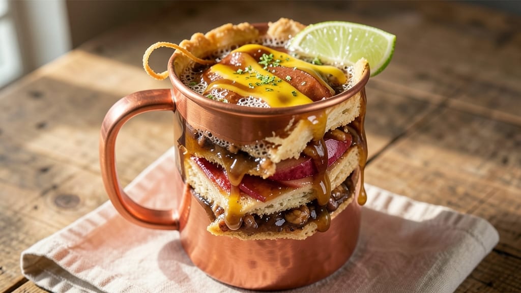 American Pie Mule Recipe: Bourbon-Infused Vanilla Bean Twist