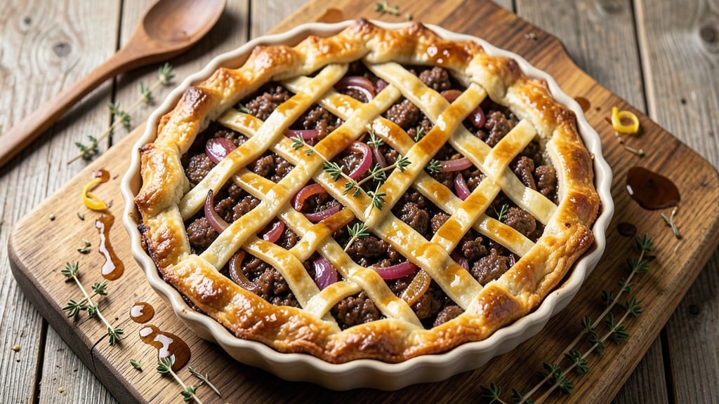 4 and 20 Meat Pie Recipe: Flaky Crust Locks in Savory Gravy Heat