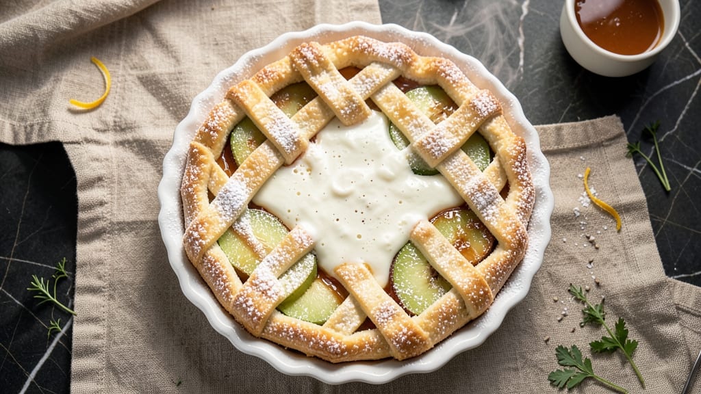 Snow White Apple Pie Recipe: Cold Butter Crust That Stays Golden Through Baking