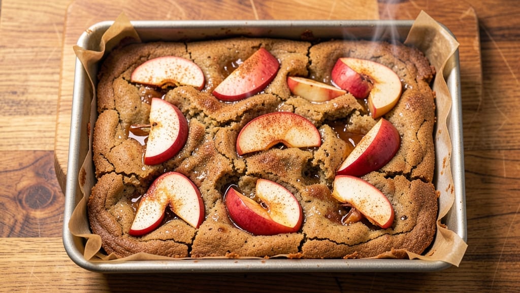 Apple Pie Cookie Bars Recipe: Caramelized Fruit and Crunchy Top Layers