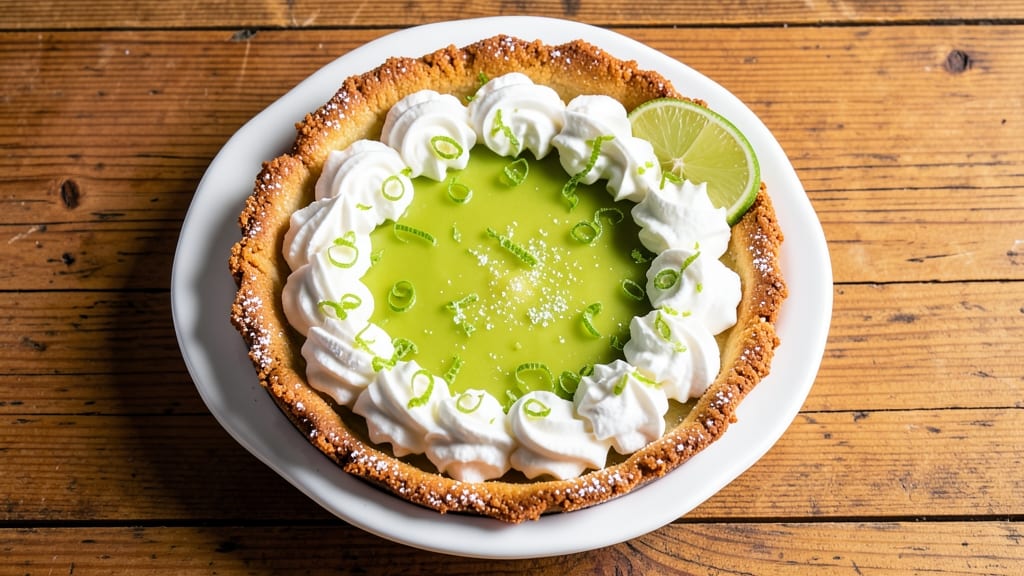 9-Inch Key Lime Pie Recipe: Tangy Zest and Buttery Crust Harmony