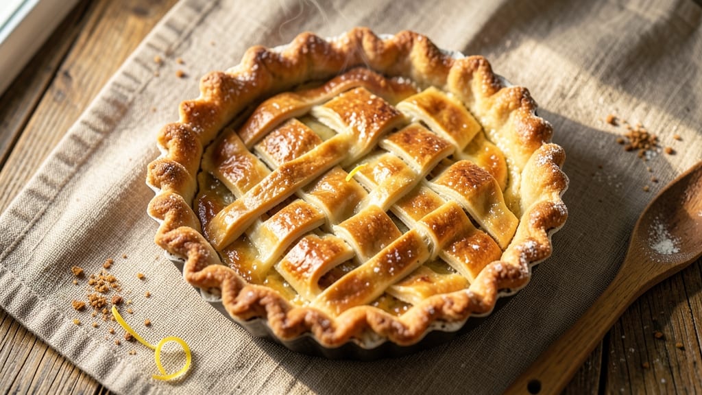 10-Inch Deep Dish Pie Crust Recipe: Foil-Sealed Secret to Perfectly Golden Edges
