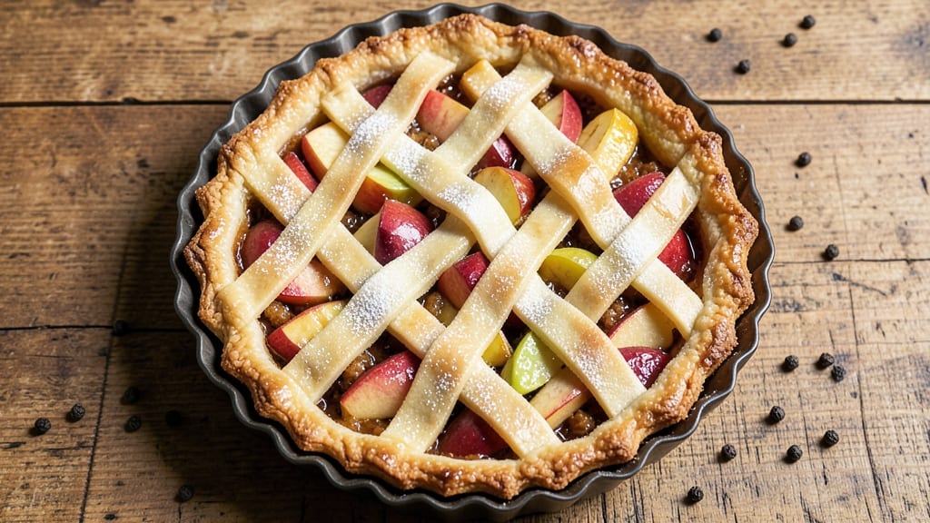 6 Apple Pie Recipe: Spiced Filling and Flaky Lattice in One Pan