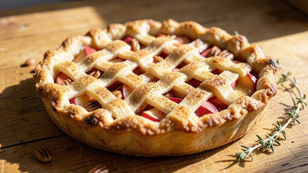 Red Apple Pie Recipe From Scratch: Homemade Crust That Shatters With Every Bite