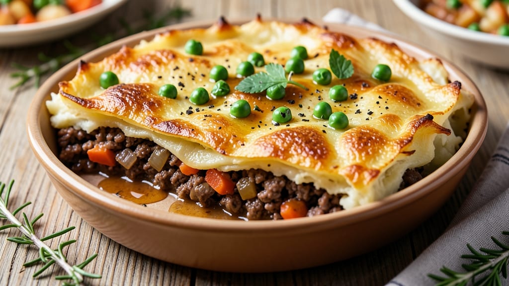 Natasha's Shepherd's Pie Recipe: Mashed Potato Top That Locks in Savory Gravy Heat