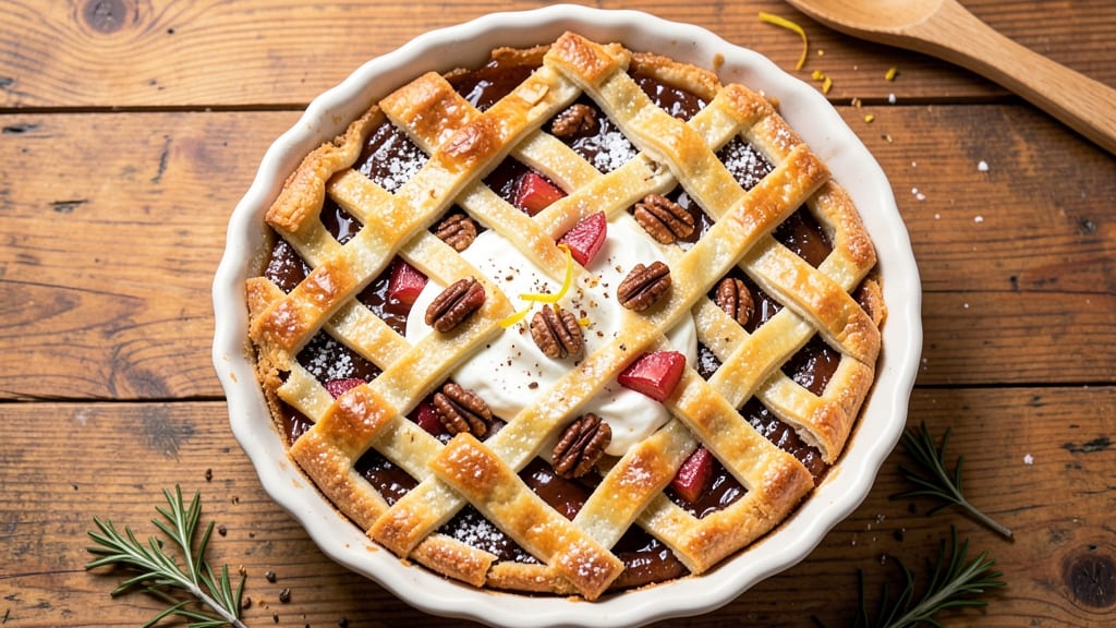 Sour Cream Apple Walnut Pie Recipe: Little Pie Company’s Mini Vanilla-Cream Swirls