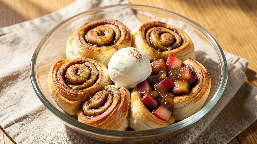 Pillsbury Grands Cinnamon Rolls and Apple Pie Filling Recipe: Warm Spice and Buttery Swirls in One Bowl