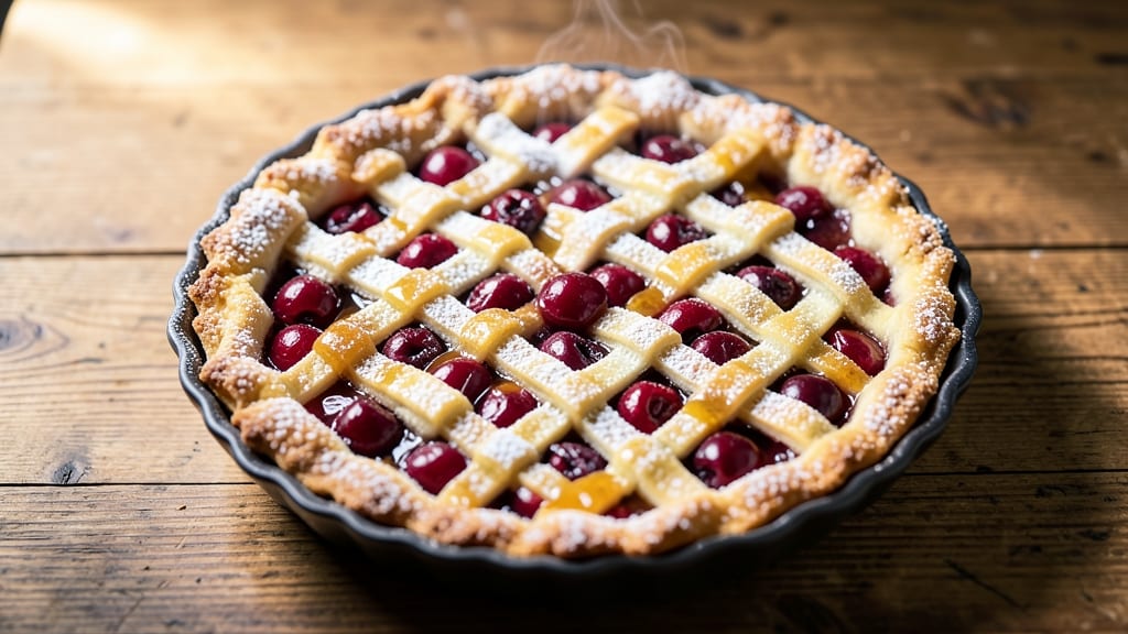 Lucky Leaf Cherry Pie Recipe: Vibrant Filling With Foil-Sealed Crust Brilliance