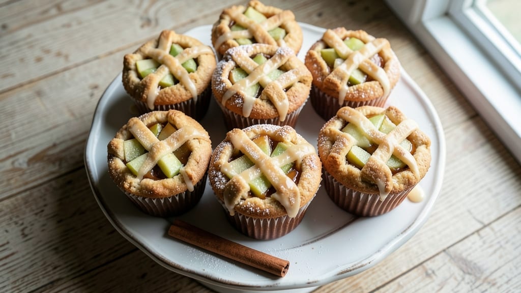 Apple Pie Cupcakes Recipe From Scratch: Mini Dessert Towers With Crusty Crowns