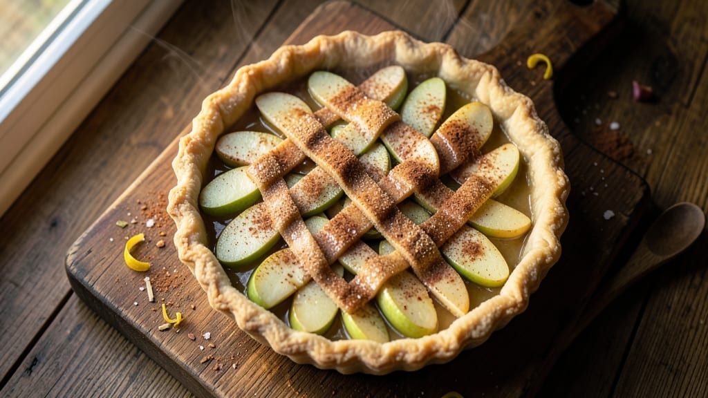 Simple 3-Ingredient Apple Pie Recipe: No-Roll Crust Magic in 30 Minutes