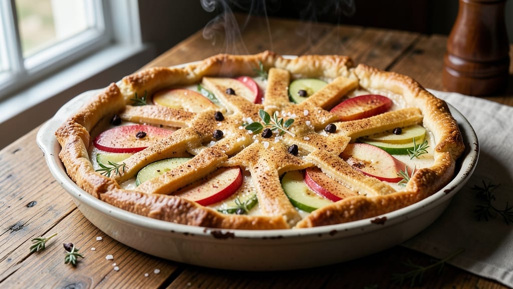 Soda Cracker Apple Pie Recipe: Crunchy Top, Foil-Sealed Crust Brilliance