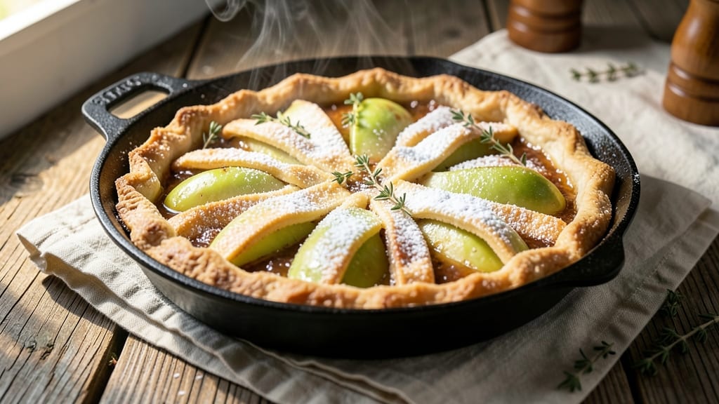 Pioneer Woman Skillet Apple Pie Recipe: Foil-Sealed Crust With Spiced Apple Filling