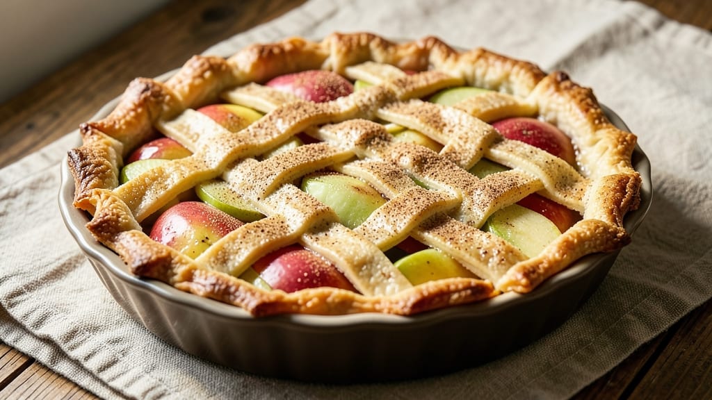 4 Apple Pie Recipe: Warm Spice and Buttery Lattice in One Dish