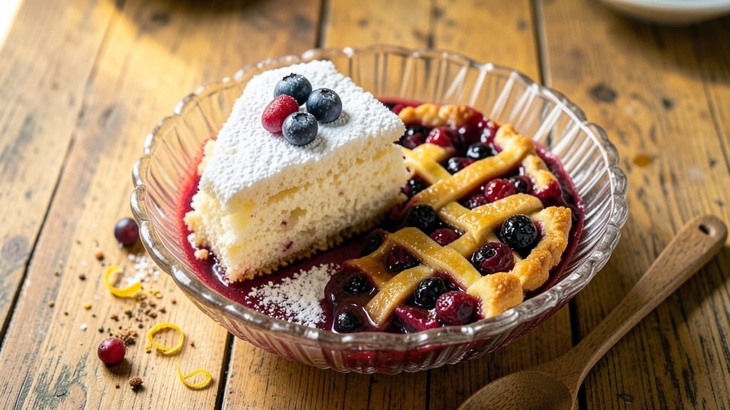 Angel Food Cake and Blueberry Pie Filling Recipe: Layered Dessert Showstopper
