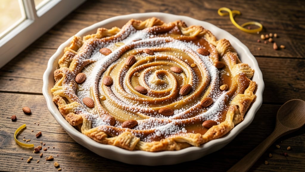 Almond Amaretto Chess Pie Recipe: Nutty Boozy Crunch With Caramelized Sweetness