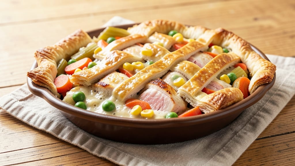Skinnytaste Pot Pie Recipe: Velvety Gravy Hugs Fluffy Chicken and Veggies