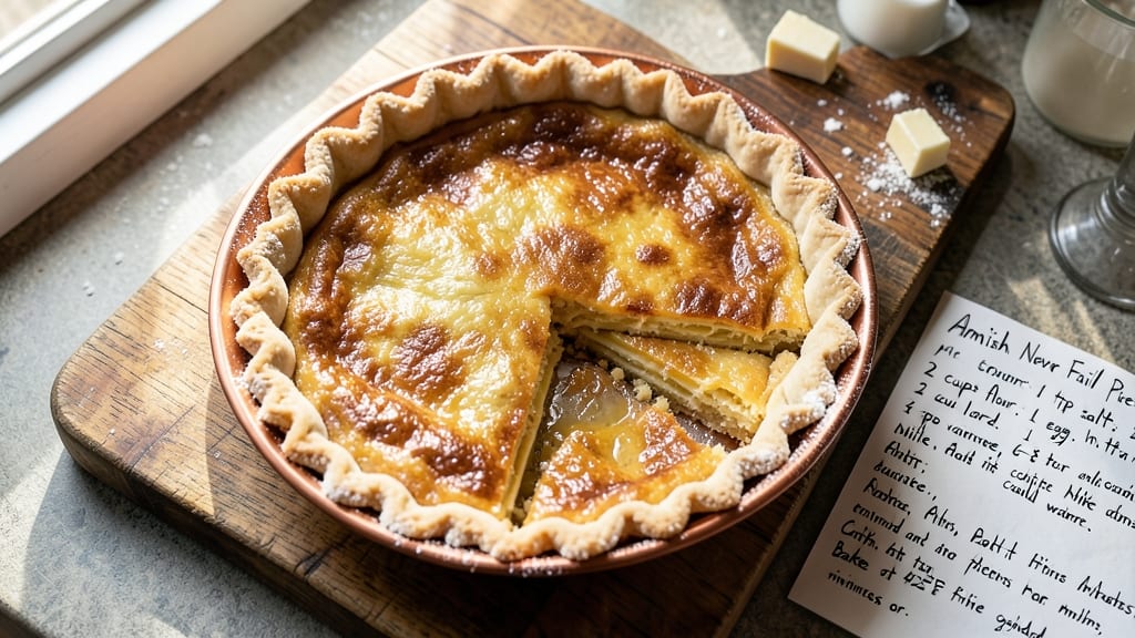 Amish Never-Fail Pie Crust Recipe: Cold Butter Layers That Stay Flaky Even When Overworked