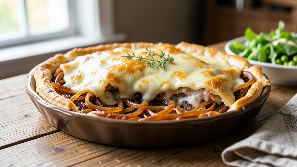 Mary Berry's Cheese and Onion Pie Recipe: Golden Crust Hugs Melty Filling Bliss