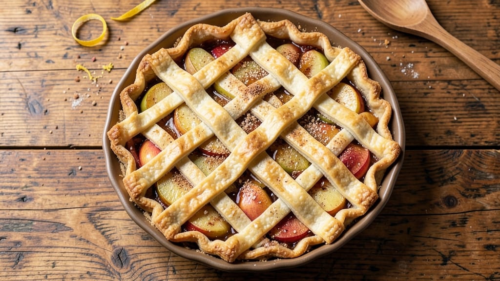 Pillsbury Homemade Apple Pie Recipe: Golden Crust, Spiced Filling Foil-Sealed