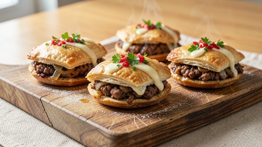 Pork Hand Pies Recipe: Flaky Pastry Hugs Savory Meat in 20 Minutes