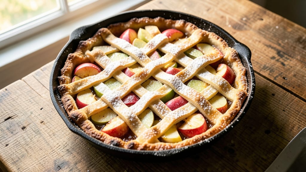 Apple Pan Apple Pie Recipe: Spiced Filling in One Dish