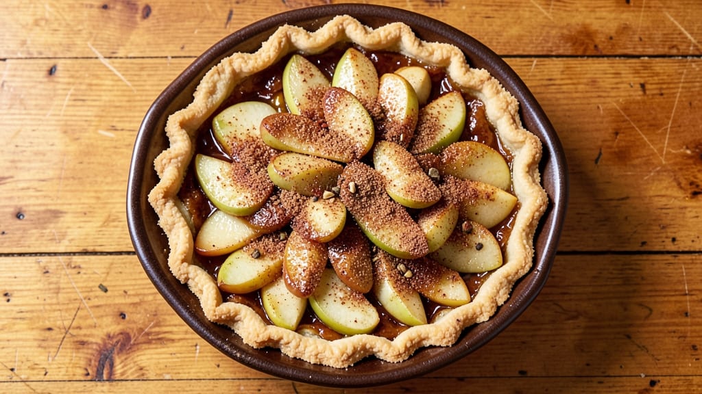 Apple Bar Recipe With Pie Crust: Spiced Apple Filling Hugs Buttery Lattice