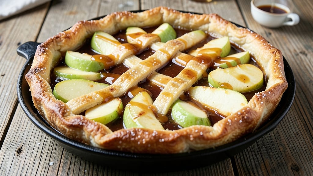 Saucy Apple Pie Recipe: Spiced Filling That Bubbles Over Golden Crust
