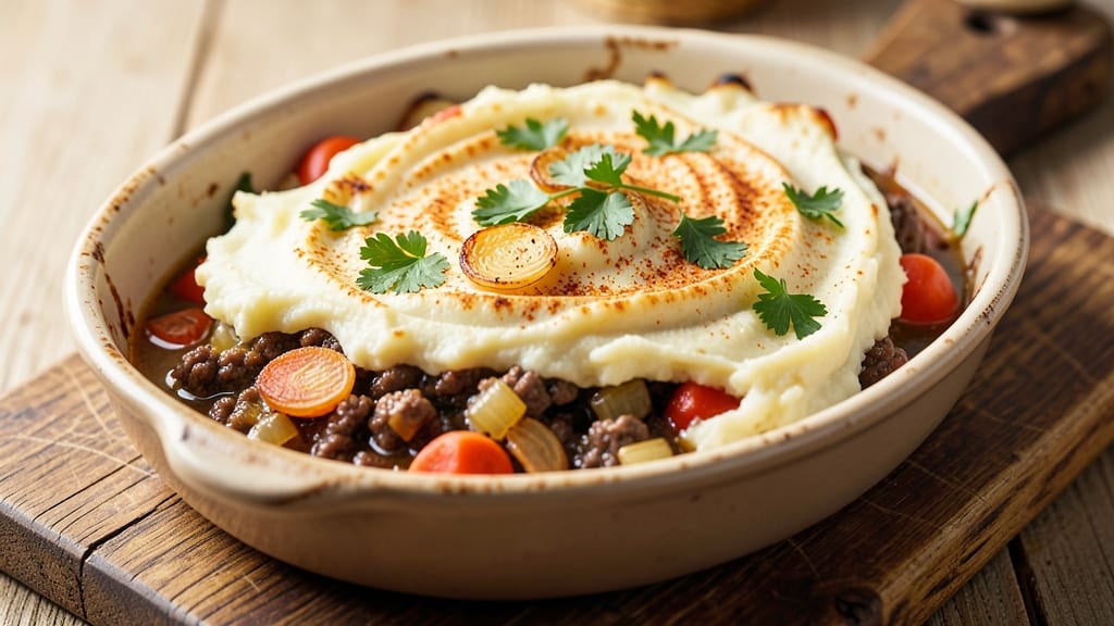 30 Minute Shepherd's Pie Recipe: Velvety Mashed Potato Crust With Hearty Filling