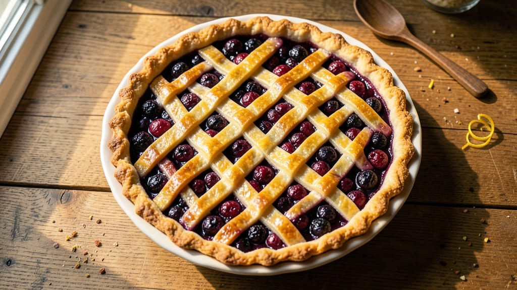 America's Test Kitchen Blueberry Pie Recipe: Bursting Berries and Foil-Sealed Crust Brilliance