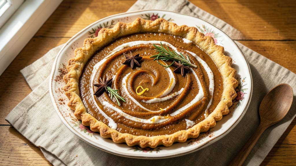Agave Sweetened Pumpkin Pie Recipe: Silky Spice and Caramelized Topping