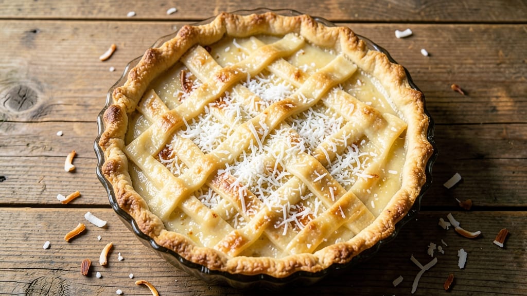 Soul Food Coconut Pie Recipe: Golden Crust Hugs Creamy Coconut Bliss