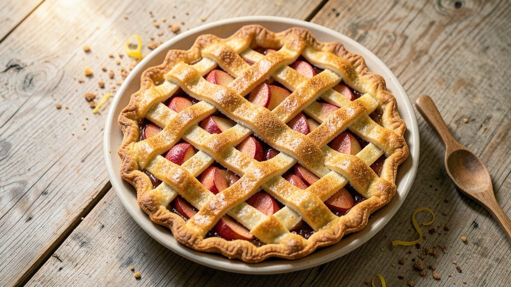 Anna Olson's Apple Pie Recipe: Homestyle Lattice Crust With Spiced Filling