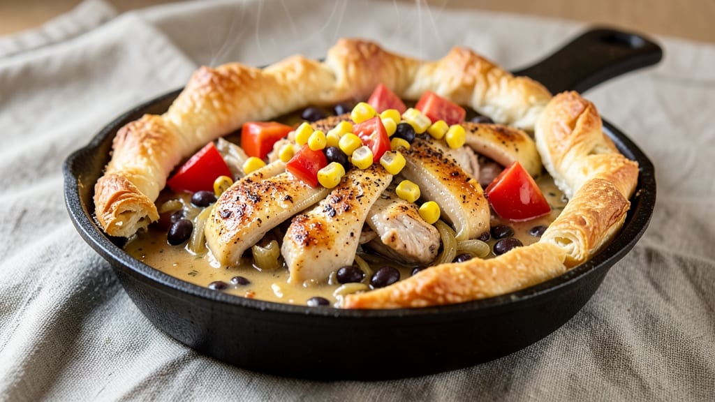 Southwest Pot Pie Recipe: Smoky Chili and Corn Crust in One Dish