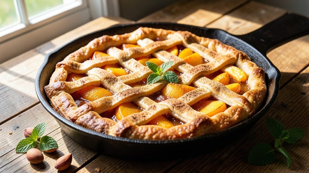 Soul Food Peach Pie Recipe: Buttery Crust, Spiced Filling, Southern Sweetness