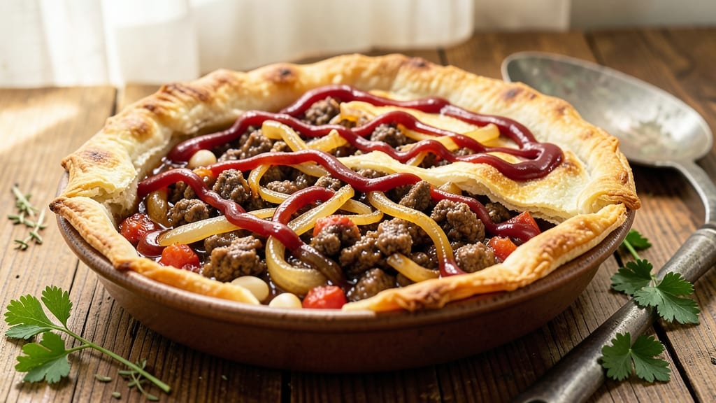 Sloppy Pot Pie Recipe: Smoky Gravy Hugs Tender Meat in One Dish