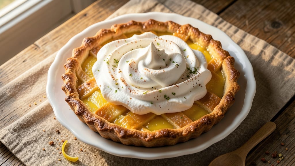 Anna Olson's Lemon Meringue Pie Recipe: Zesty Tartness with Cloud-Like Meringue Peaks