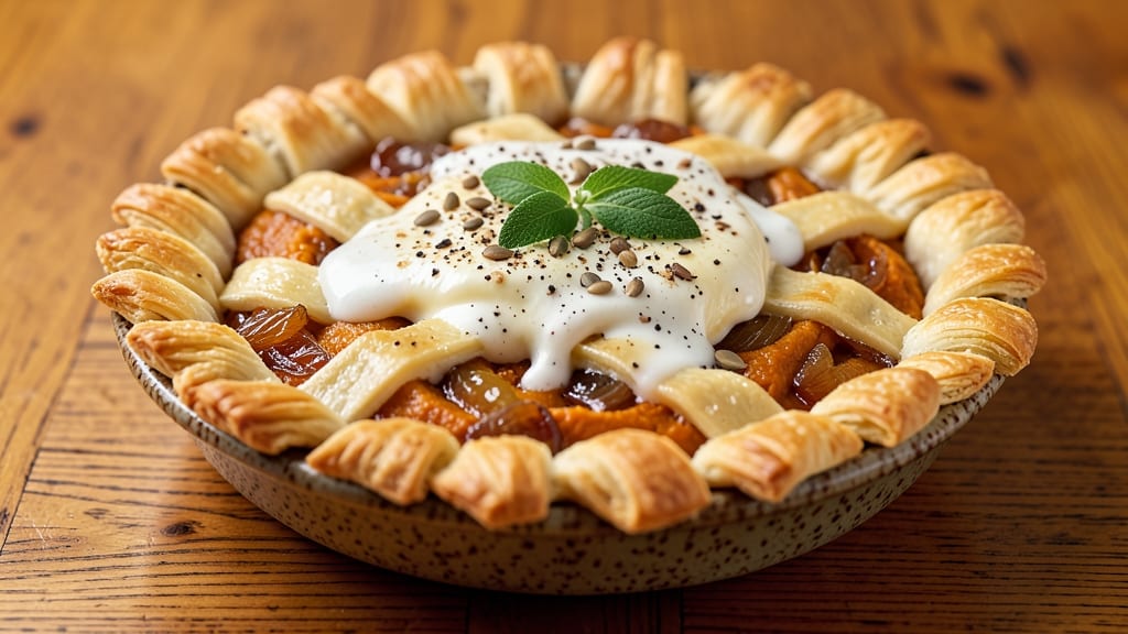 Pumpkin Pot Pie Recipe: Cozy Gravy and Flaky Lattice in One Dish