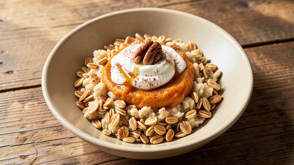 Pumpkin Pie Baked Oats Recipe: Spiced Autumn Warmth in 15 Minutes