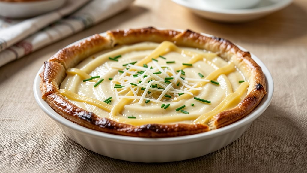 Savory Egg Pie Recipe: Flaky Crust Hugs Herbed Gravy Magic
