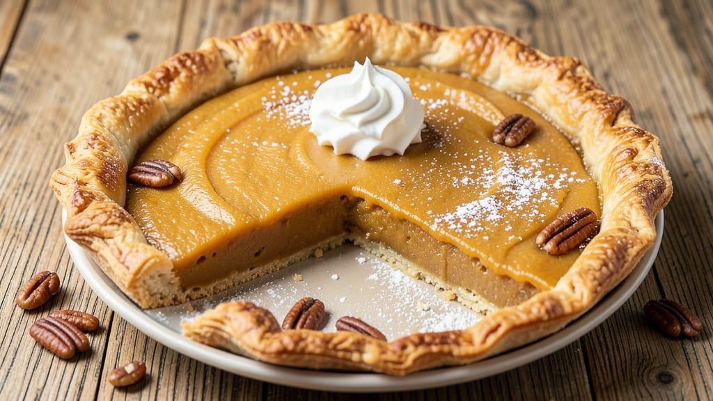Pumpkin Pie Recipe With Pre-Baked Crust: Warm Spice and Foil-Sealed Crunch