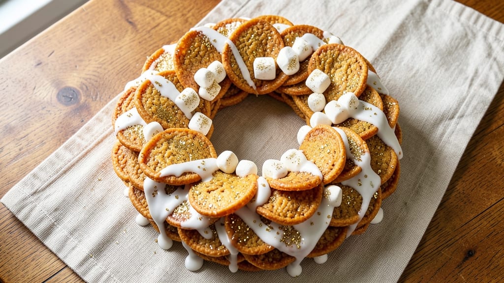 Rice Krispie Treat Wreath Recipe: Festive Holiday Centerpiece in 30 Minutes