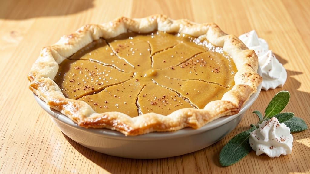 Pumpkin Pie Recipe With Blind Baked Crust: Spiced Filling That Never Cracks or Soggifies