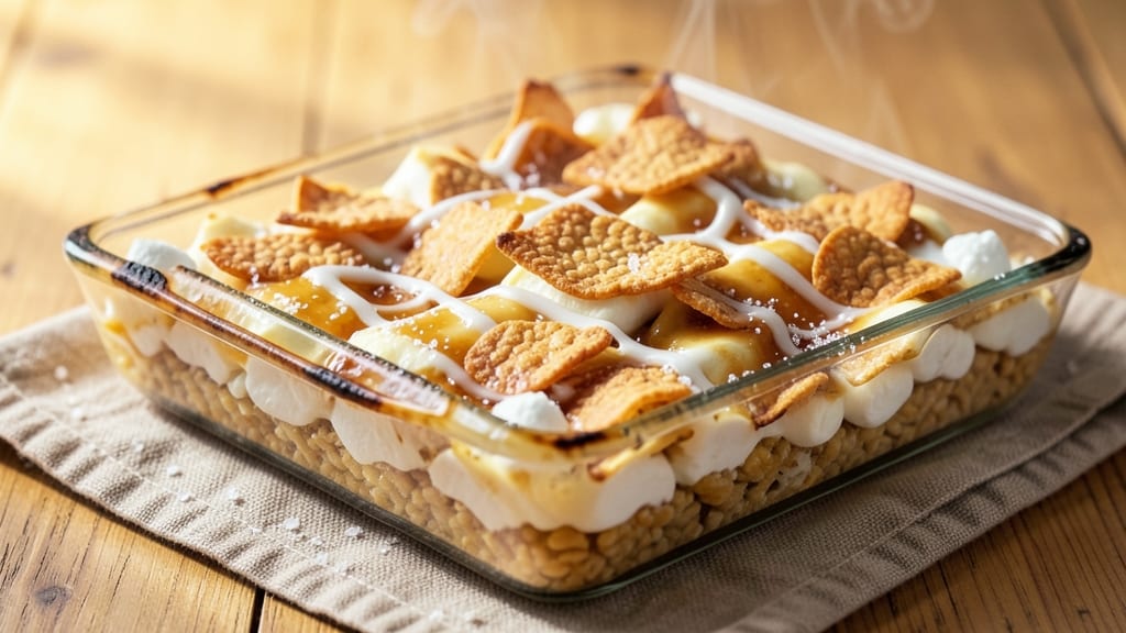 Rice Krispie Squares Recipe With Big Marshmallows: Crunchy Clusters and Melty Sweetness