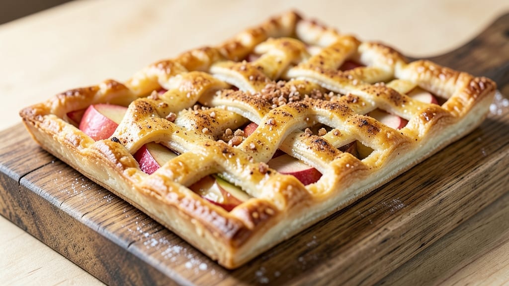 Rectangle Apple Pie Recipe: Crispy Edges and Spiced Filling Magic